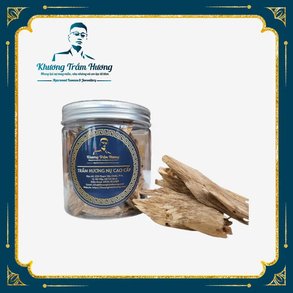 Trầm Kiến miếng tự nhiên hàng Cao Cấp mùi thơm ngọt đậm vị Khương Trầm Hương