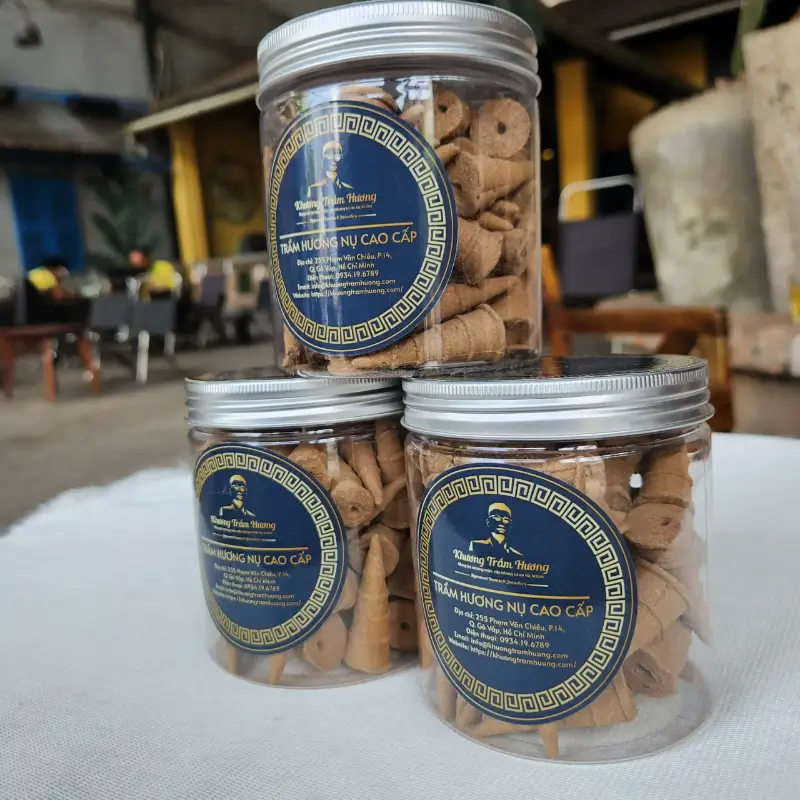 Combo Mua 2 Hộp Nhang Nụ Tháp Tặng Lư Xông Tại Khương Trầm Hương – Hộp 60 Nụ