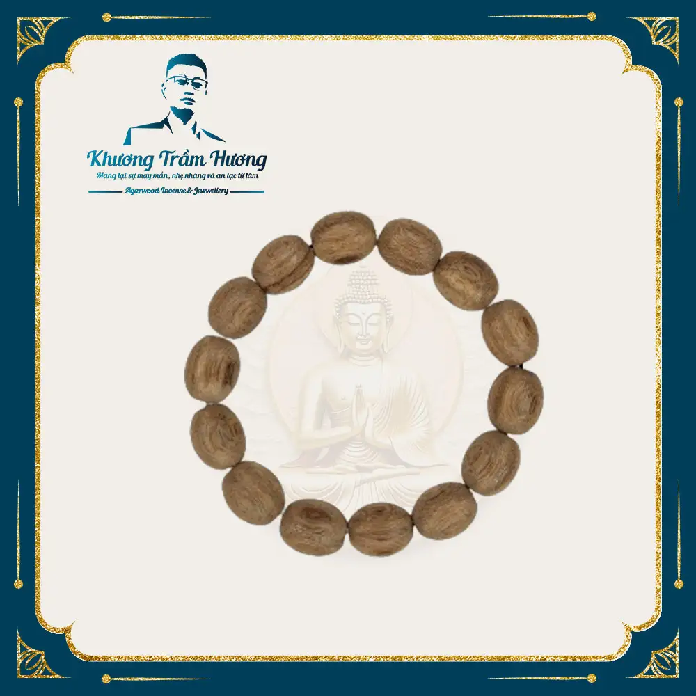 Vòng Trầm Hương Quầng Dầu Việt Nam Lu 10 Ly